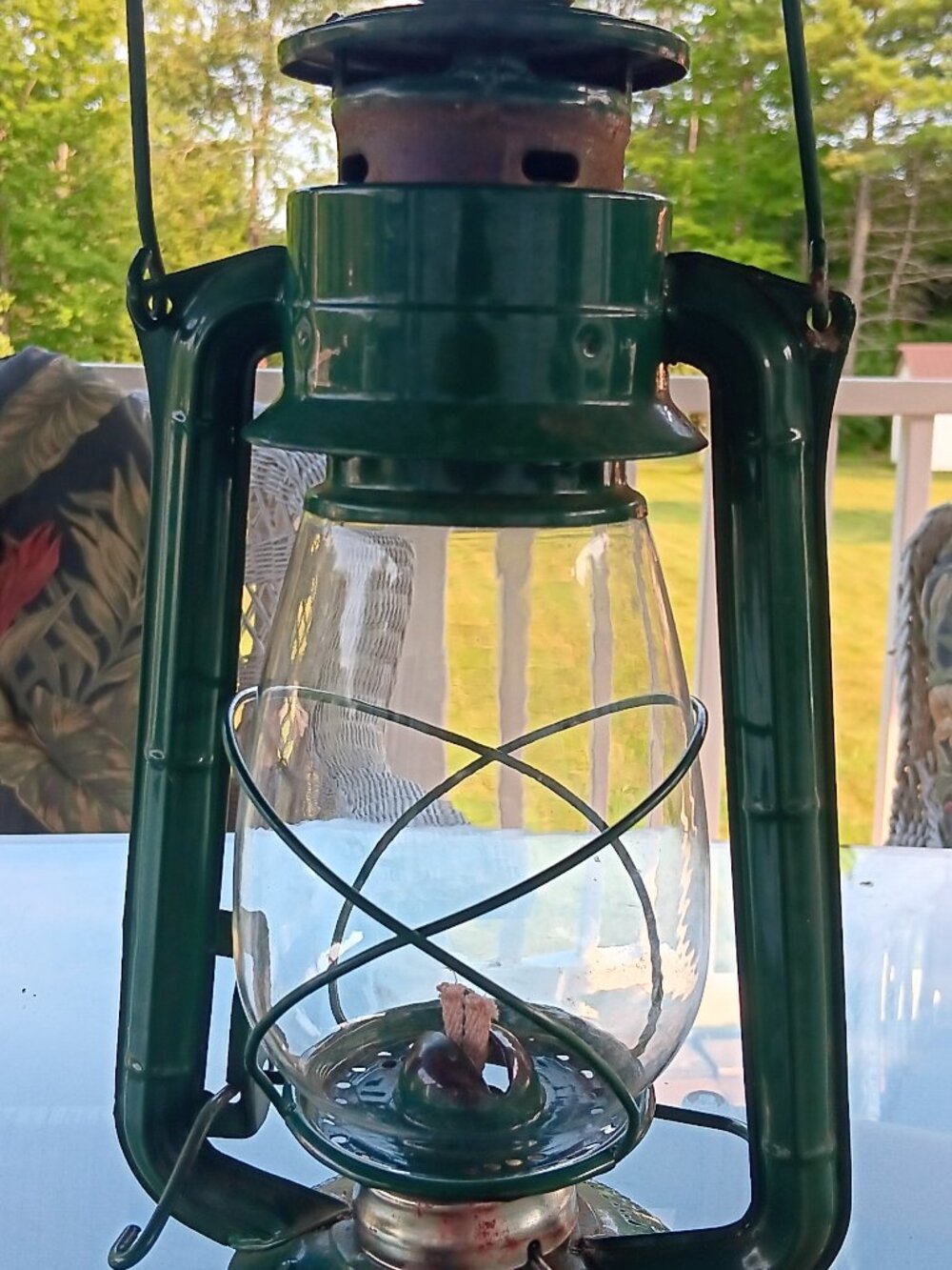 Vintage oil lamp